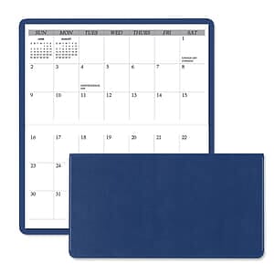 Executive Horizontal Monthly Pocket Planners