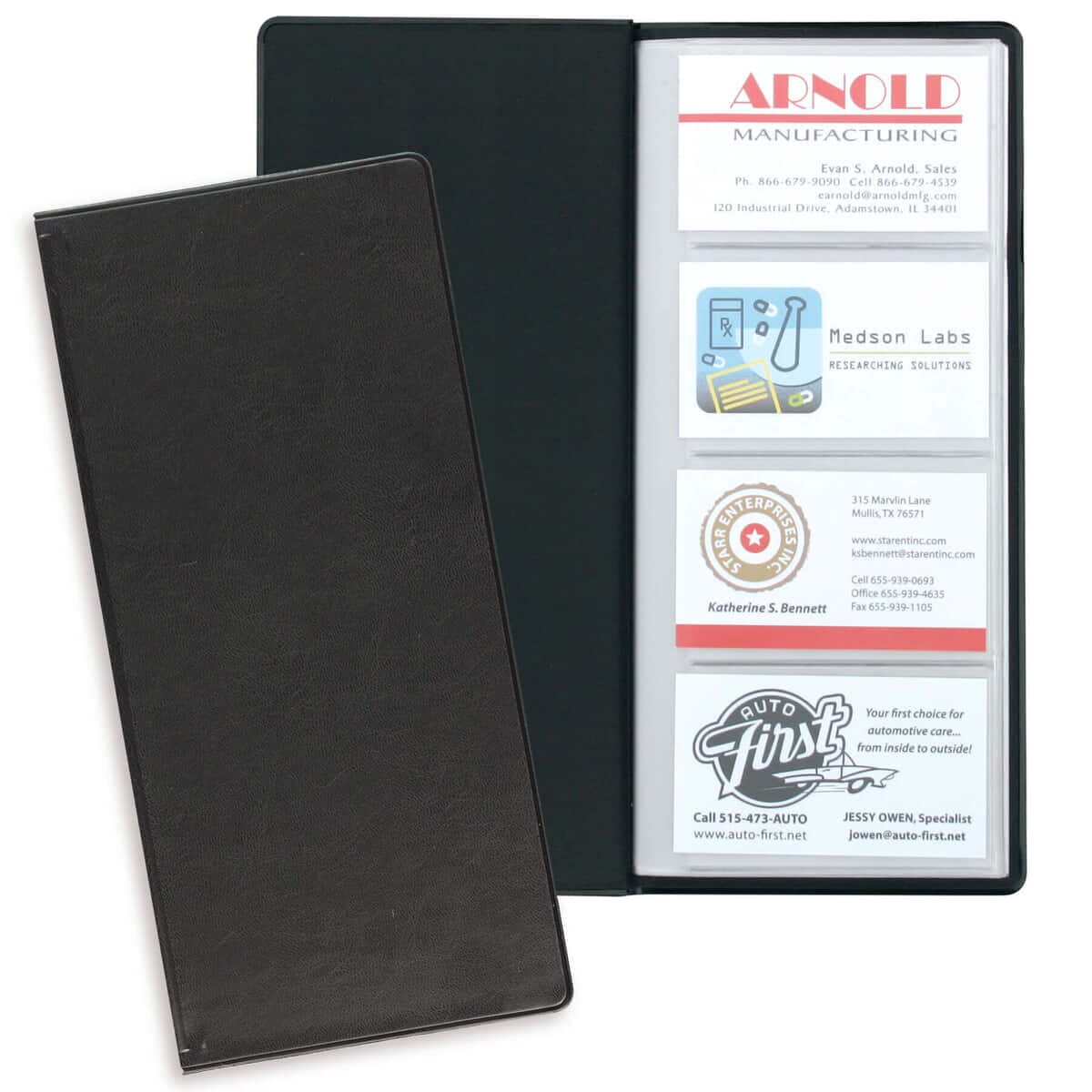 Executive Business Card Holder - 96 Cards