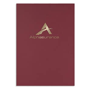 Linen Presentation Folder - Premium