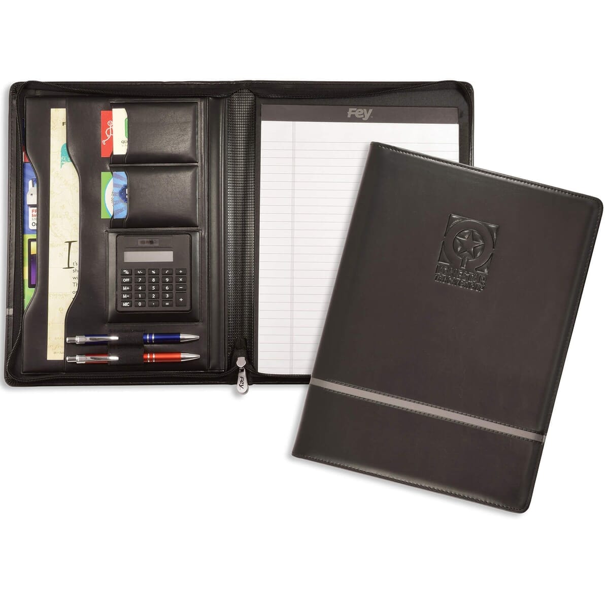 Chartwell Zippered Padfolio