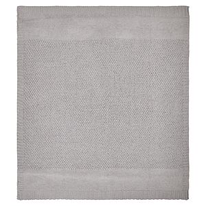 Crochet Knit Blanket, 50x60, with Lasered logo patch, NO SETUP CHARGE