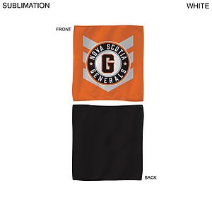 24Hr Express Ship - Colored Microfiber Dri-Lite Terry Skate, Cooling, Rally Towel, 10x10, Sublimated