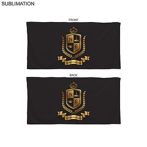 Colored Microfiber DriLite Terry Beach Towel, 30x60, Sublimated in Any PMS color Edge to Edge 2 side