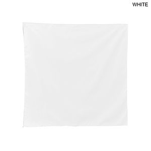 2-Tone Double Sided Bandana, 22x22, Sublimated Edge to Edge 2 sides