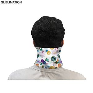 72 Hr Fast Ship - Domestic Made Sublimated Face Mask, Neck Gaiter