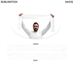24 Hr Express Ship -Sublimated Soccer Football Stadium Scarves 6x60, Sublimated edge to edge 2 sides
