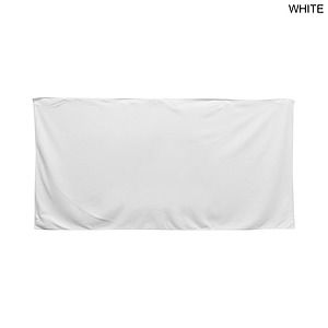 24 Hr Express Ship - Oversized Golf Towel in Soft Velour Terry, 30x60, with Black Hook, Sublimated