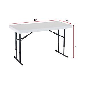 Sublimated Stretch Curved Fit Table Throw for 4ft Demo, Sampling Table, 3 sided, Open Back