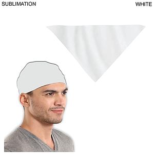 48 Hr Quick Ship - Triangle Bandana, 32x22x22, Stitched Edges, Sublimated Edge to Edge