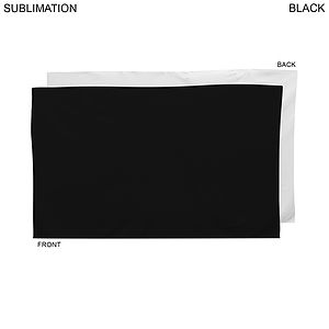 Plush and Soft Velour Terry Cotton Blend Colored Hand, Fitness Towel, 15x25, Sublimated Edge to Edge
