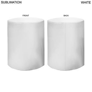Sublimated Round Fitted Cruiser Table Throw, Sublimated all over