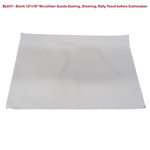 Survivor Themed Sublimated Microfiber Suede Cooling towel, 12x18