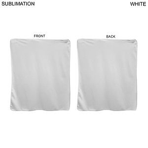 Ultra Soft and Smooth 2-Tone Microfleece Blanket, 50x60, Sublimated Edge to Edge 2 sides