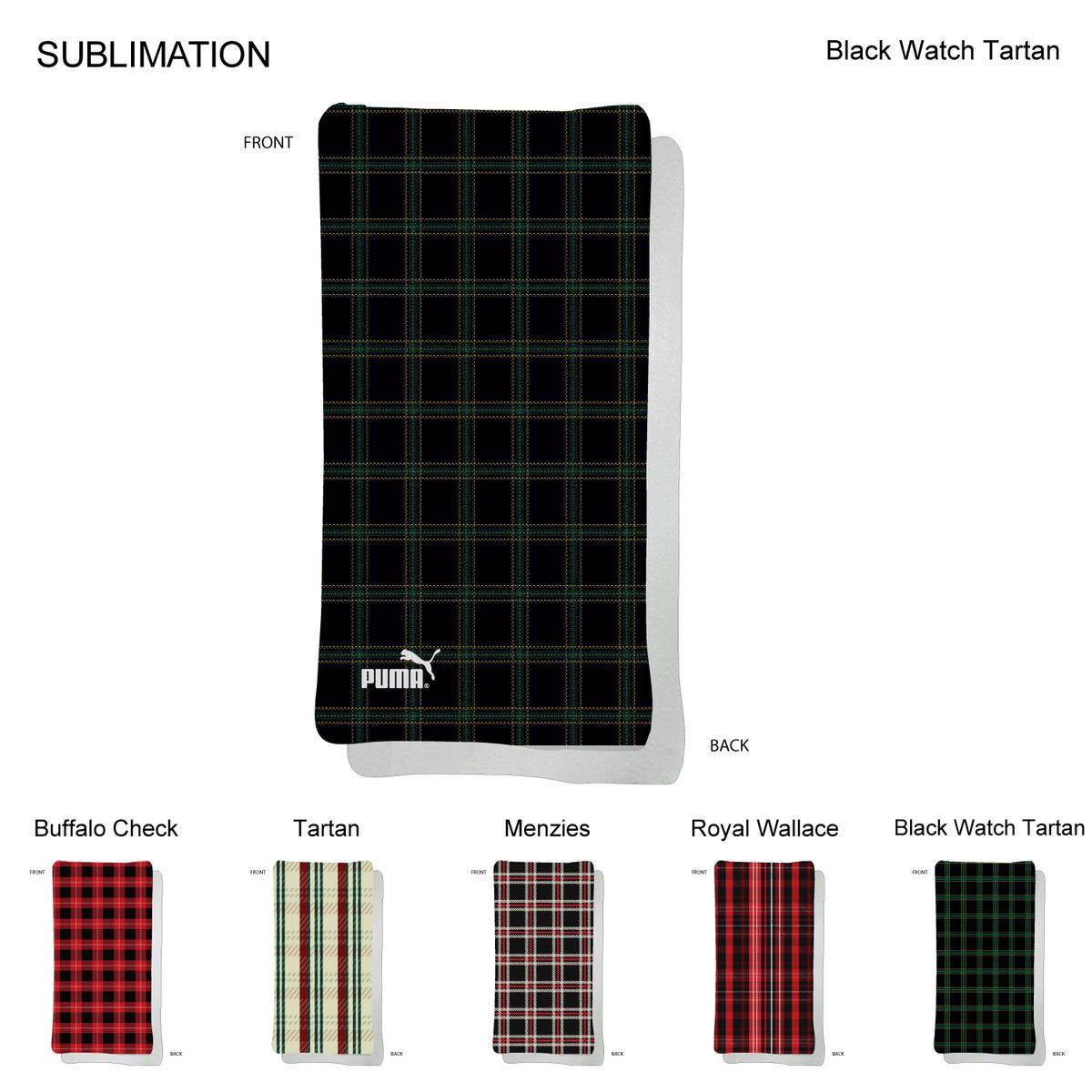 Stock Plaid Design Ultra Soft and Smooth Microfleece blanket, 30x60, Sublimated