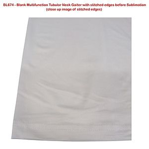72 Hr Fast Ship - Sublimated Multifunction Tubular Headwear (Fandanna Bandanna)