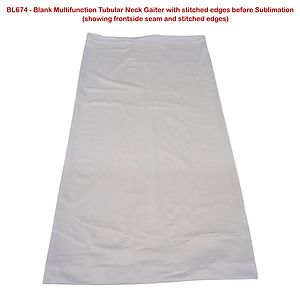 72 Hr Fast Ship - Sublimated Multifunction Tubular Headwear (Fandanna Bandanna)
