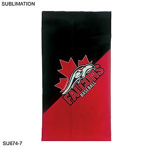 Team Neck Gaiter, Sublimated Multifunction Tubular Gaiter, Moisture wicking Fabric, 4way stretch
