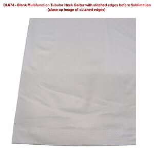 24 Hr Express Ship - Sublimated Multifunction Tubular Neck Gaiter (In stock, Fast production)