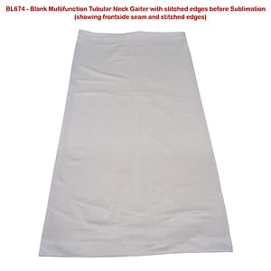 24 Hr Express Ship - Sublimated Multifunction Tubular Neck Gaiter (In stock, Fast production)