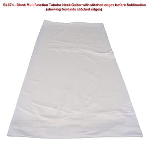 24 Hr Express Ship - Sublimated Multifunction Tubular Neck Gaiter (In stock, Fast production)