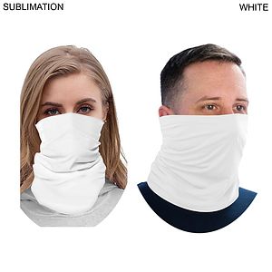 24 Hr Express Ship - Sublimated BEST VALUE lightweight Seamless Neck Gaiter (In stock)