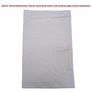 Team Neck Gaiter, Sublimated Tubular YOUTH Neck Gaiter, Moisture wicking Fabric, 4way stretch,