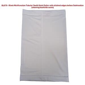 Team Neck Gaiter, Sublimated Tubular YOUTH Neck Gaiter, Moisture wicking Fabric, 4way stretch,