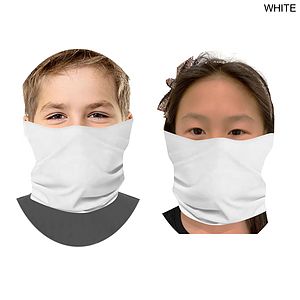 Tubular YOUTH Neck Gaiter Facemasks (In stock, Fast production) Blank only