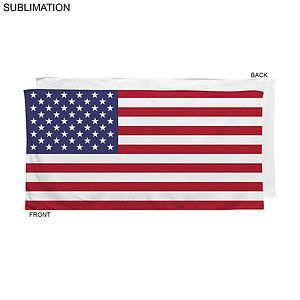24 Hr Express Ship - Stock Design Sublimated, Heavier Weight, Plush Velour Terry Beach Towel, 30x60
