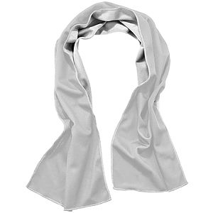 24 Hr Express Ship - White Cooling Towel, 12x40, with full color sublimated logos