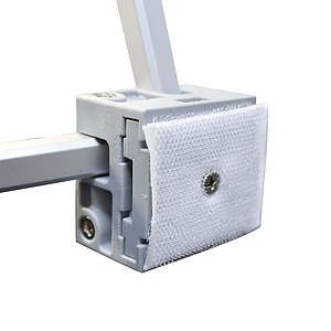 10' Wide Straight Wall Popup Display Hardware Only, Frame and Carry Case. Graphics are not included.