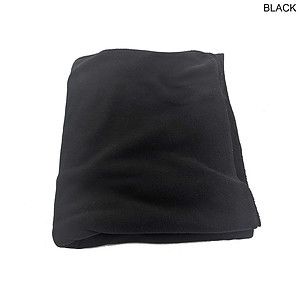 Black Blanket, Size 50x60, Ultra Soft and Smooth Microfleece Fabric, Blank Only