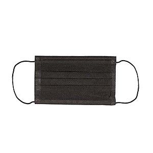 3-Ply Disposable Face Mask, Black, Blank only