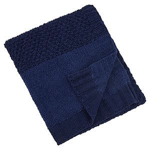 Crochet Knit Blanket, 50x60, Blank Only