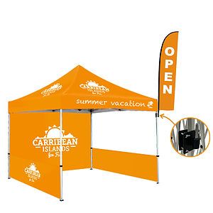 Advertising Flag Holder for Tents, hardware only.