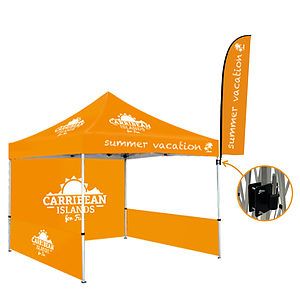 Advertising Flag Holder for Tents, hardware only.