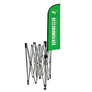 Advertising Flag Holder for Tents, hardware only.