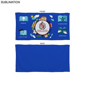 Colored Microfiber DriLite Terry Beach Towel, 30x60, Sublimated in Any PMS color Edge to Edge 2 side
