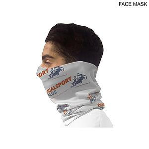 Personalized Domestic Made Sublimated Face Mask, Neck Gaiter