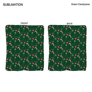 Stock Design Festive, Holiday Ultra Soft and Smooth Microfleece blanket, 50x60, Sublimated 2 sides