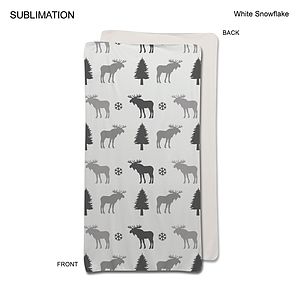 Stock Design Festive, Holiday Ultra Soft and Smooth Microfleece blanket, 30x60, Sublimated