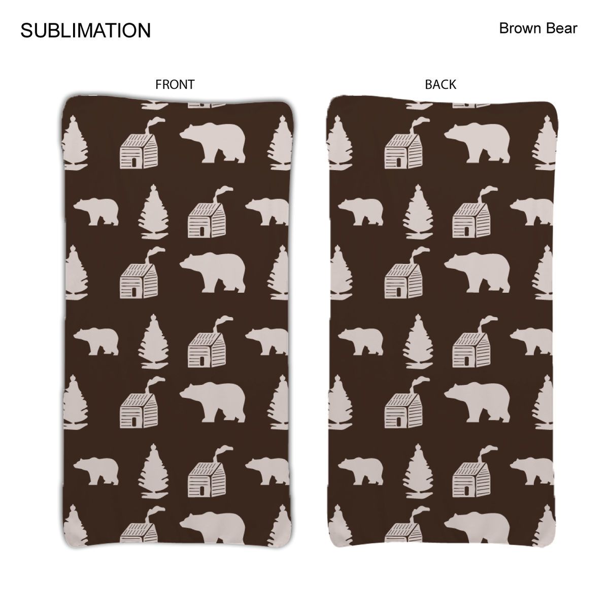 Stock Design Festive, Holiday Ultra Soft and Smooth Microfleece blanket, 30x60, Sublimated 2 sides