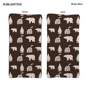 Stock Design Festive, Holiday Ultra Soft and Smooth Microfleece blanket, 30x60, Sublimated 2 sides