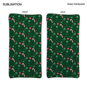 Stock Design Festive, Holiday Ultra Soft and Smooth Microfleece blanket, 30x60, Sublimated 2 sides