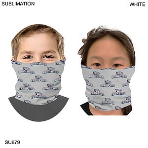 Team Neck Gaiter, Sublimated Tubular YOUTH Neck Gaiter, Moisture wicking Fabric, 4way stretch,