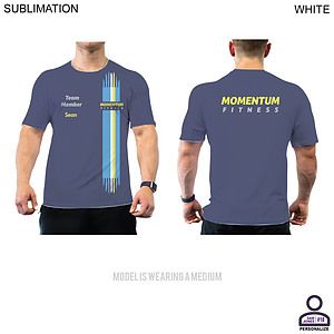 Personalized Sublimated Performance Uniform T-Shirt, Unisex, NO SETUP CHARGE