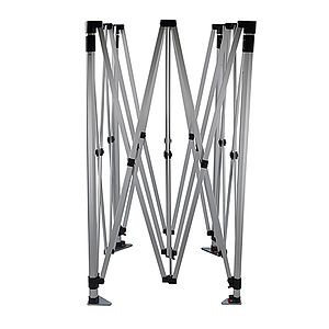 10' Premium Sublimated Tent Kit, Includes Premium 40mm Aluminum Frame, Canopy, Case, Grass Stake Kit