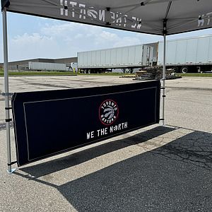 Half Side Wall for 10x10 Tent Kit, Sublimated, Double Sided Print