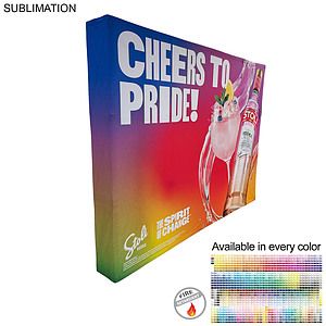 24Hr Express Ship -10' Straight Wall Display Kit with Wrap End Caps, NO SETUP CHARGE