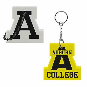 Letter A Key Tag